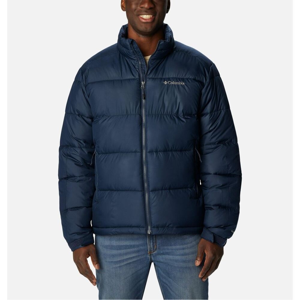 Columbia Pike Lake lI Zip-Front Puffer Jacket Collegiate Navy Large